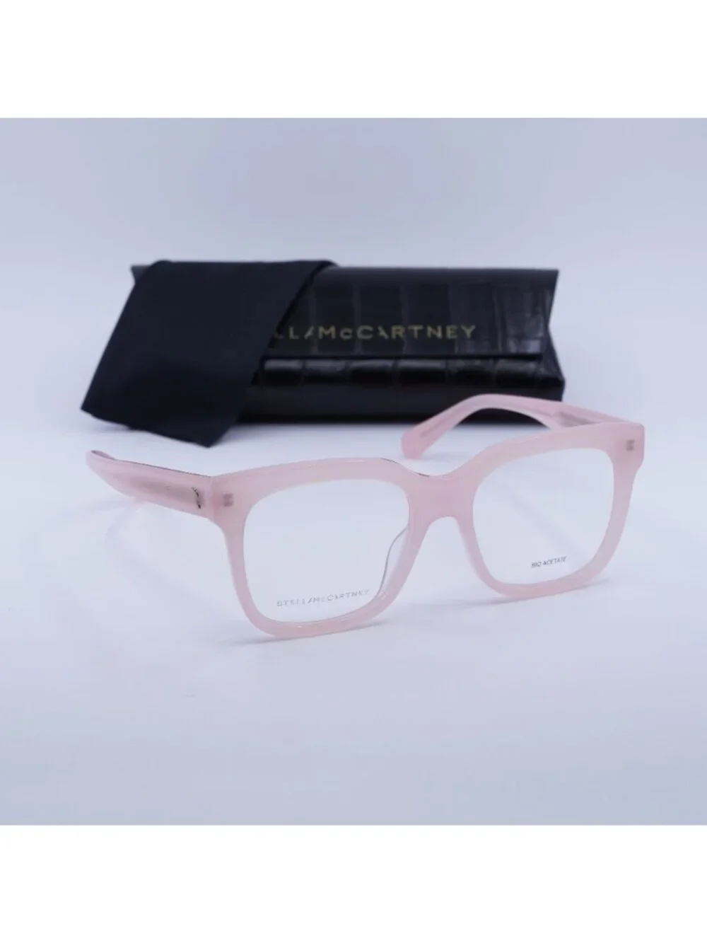 Stella McCartney SC50004I 072 Eyeglasses Pink 54mm Square Frame